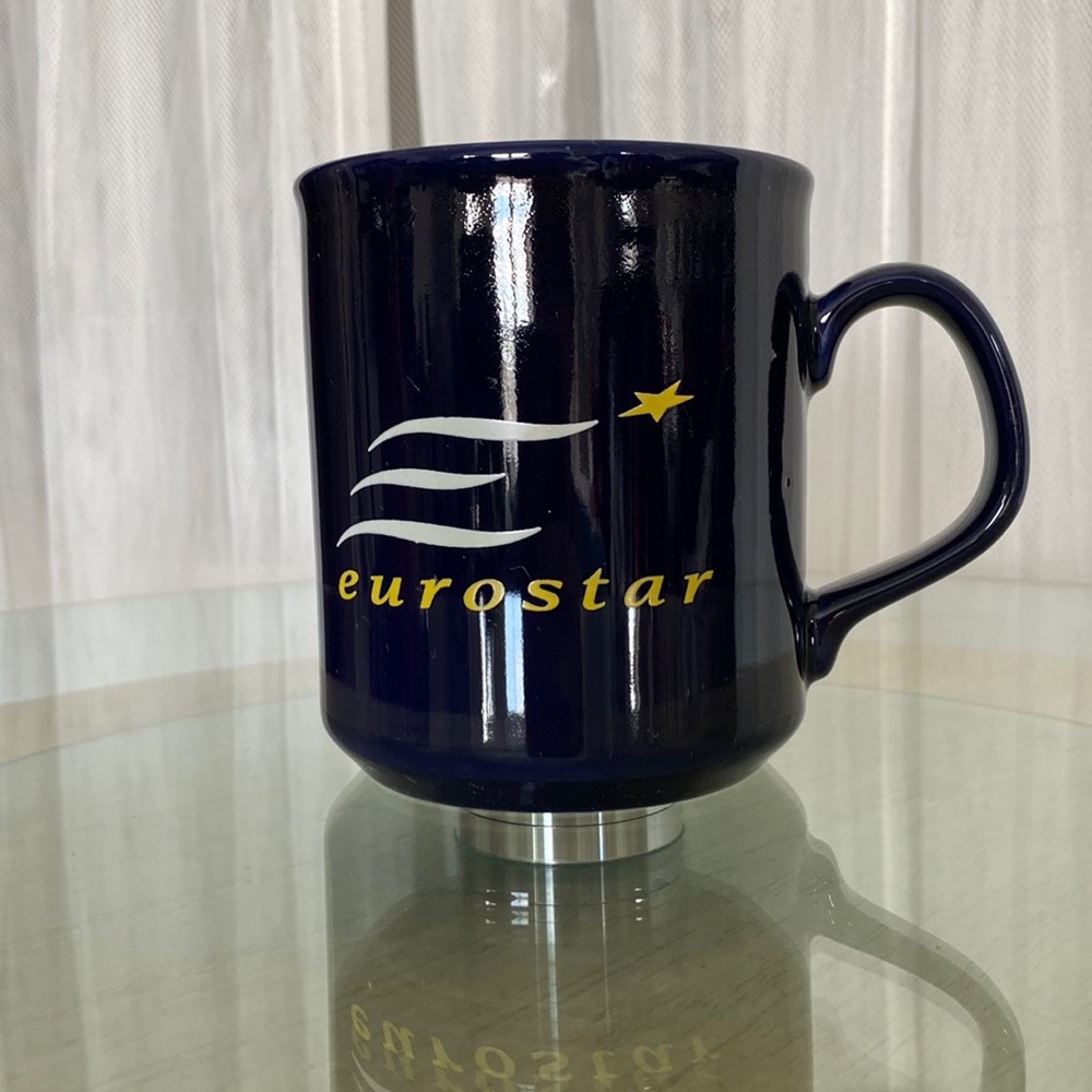 Eurostar logo mug. Collector’s item!